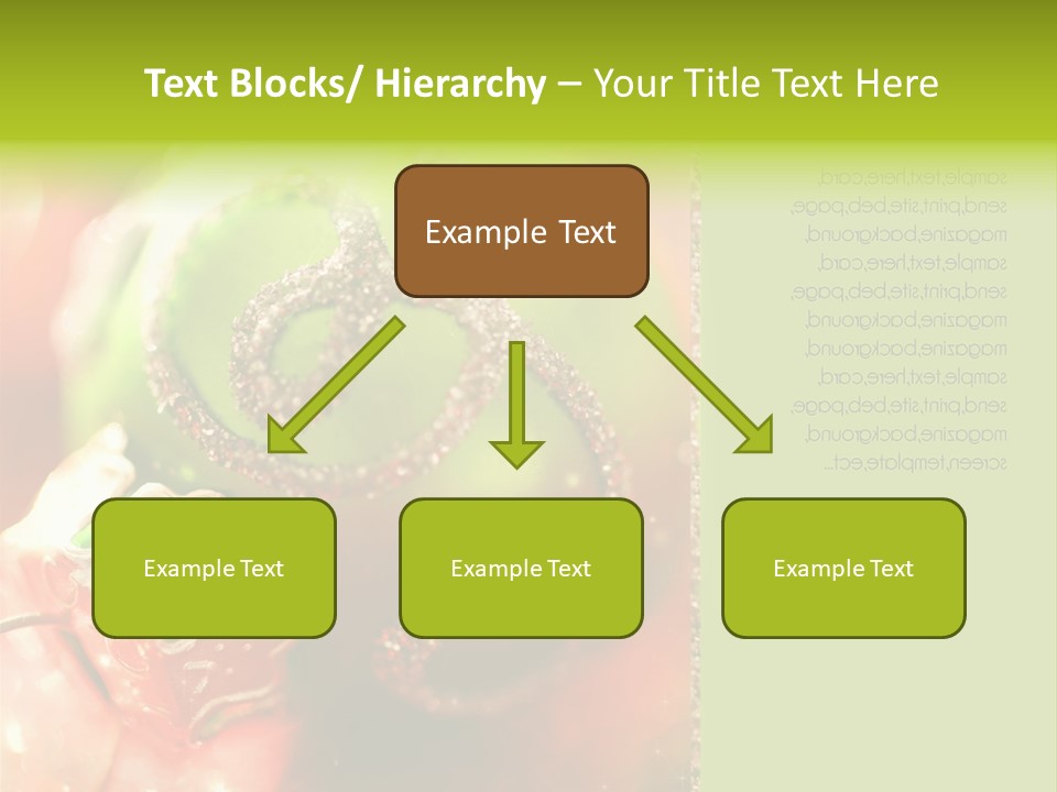 Tree Celebration Send PowerPoint Template