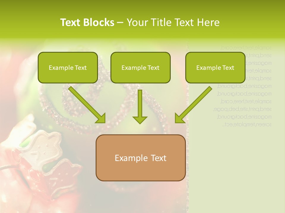 Tree Celebration Send PowerPoint Template