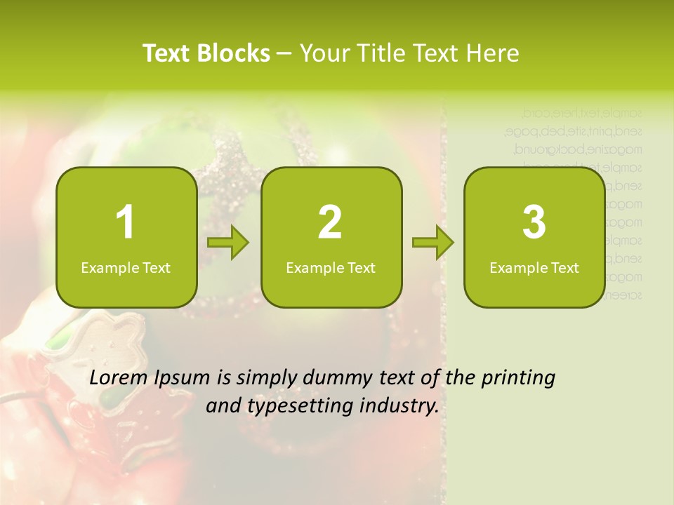 Tree Celebration Send PowerPoint Template