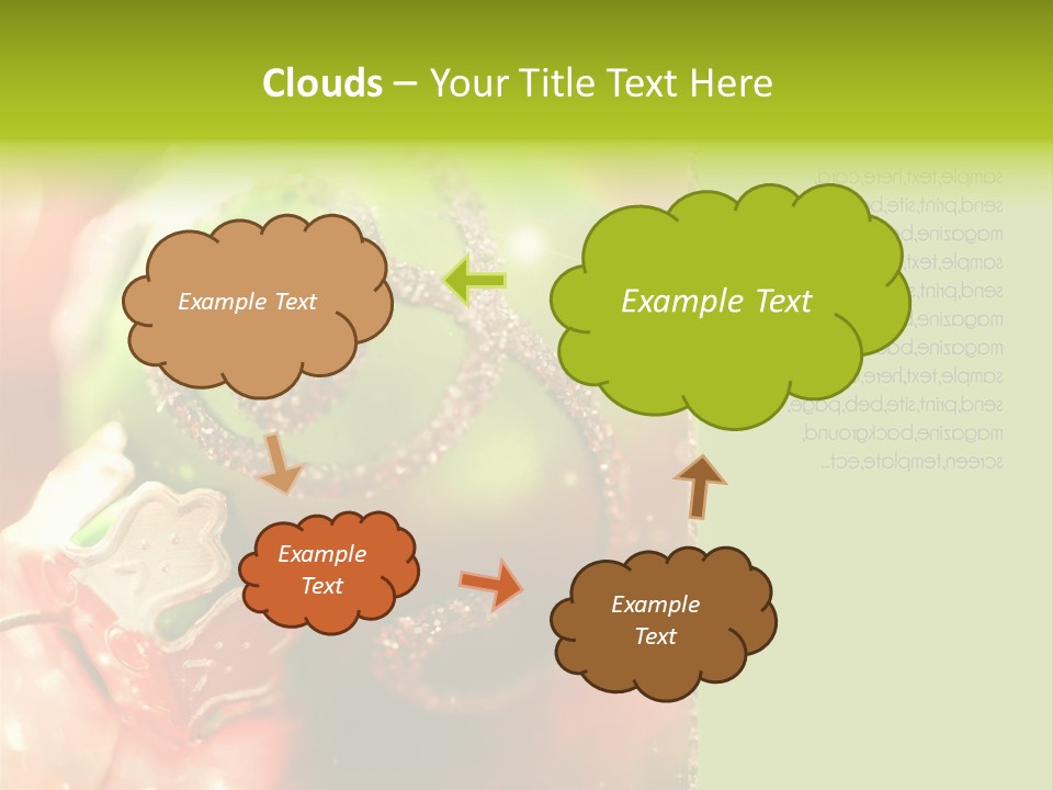 Tree Celebration Send PowerPoint Template