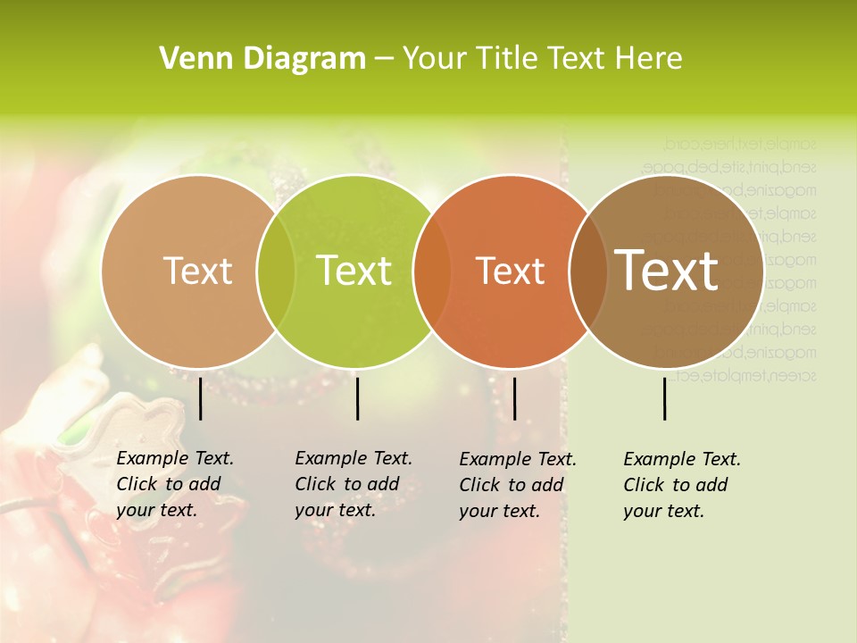 Tree Celebration Send PowerPoint Template