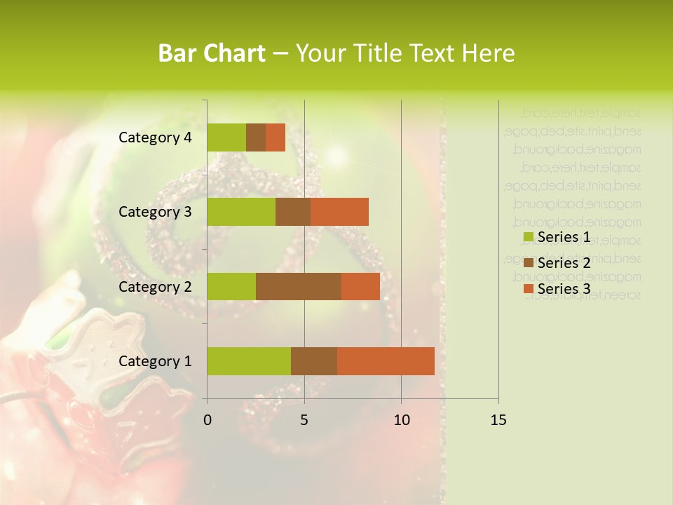 Tree Celebration Send PowerPoint Template