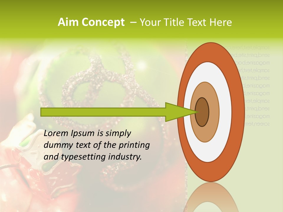 Tree Celebration Send PowerPoint Template