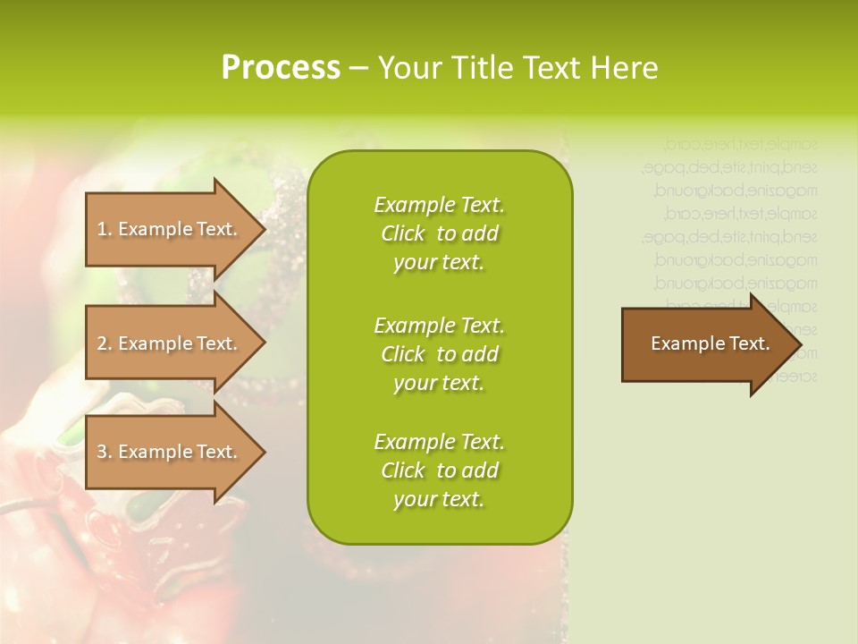 Tree Celebration Send PowerPoint Template