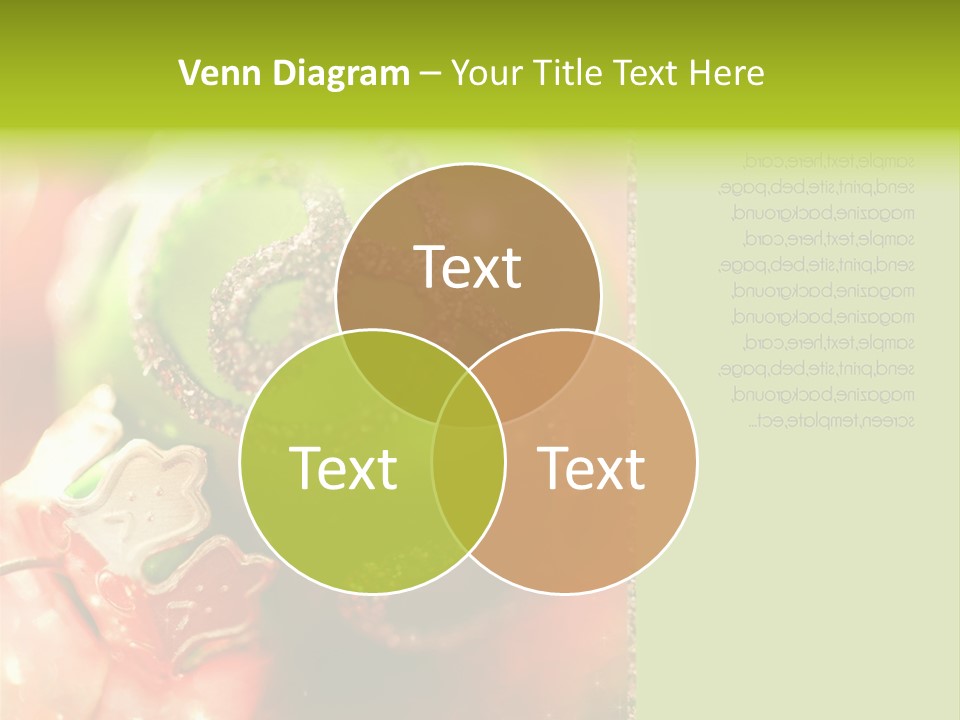 Tree Celebration Send PowerPoint Template