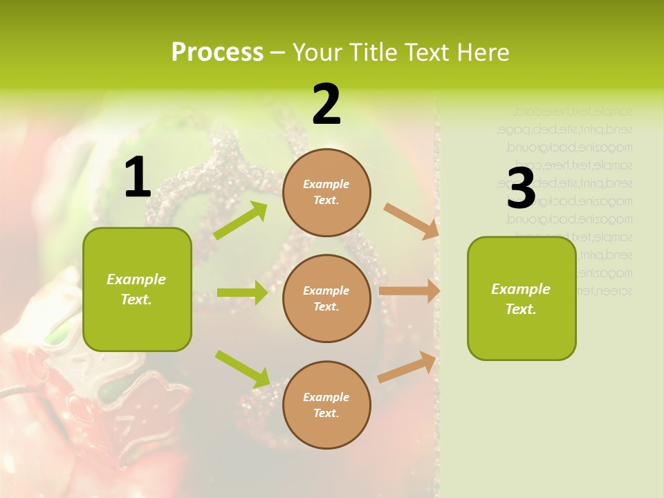 Tree Celebration Send PowerPoint Template
