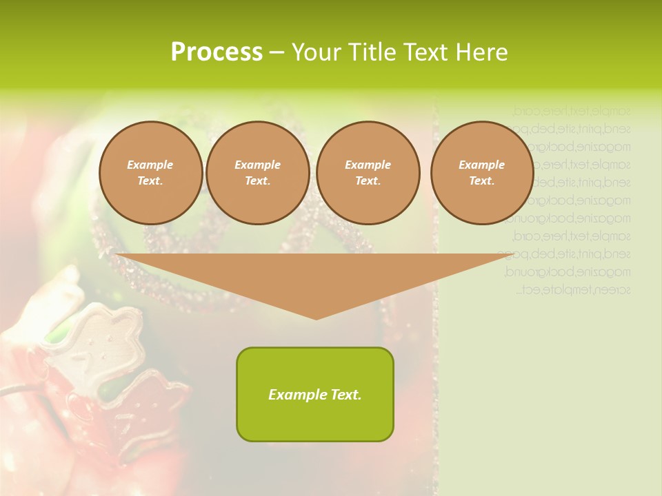 Tree Celebration Send PowerPoint Template