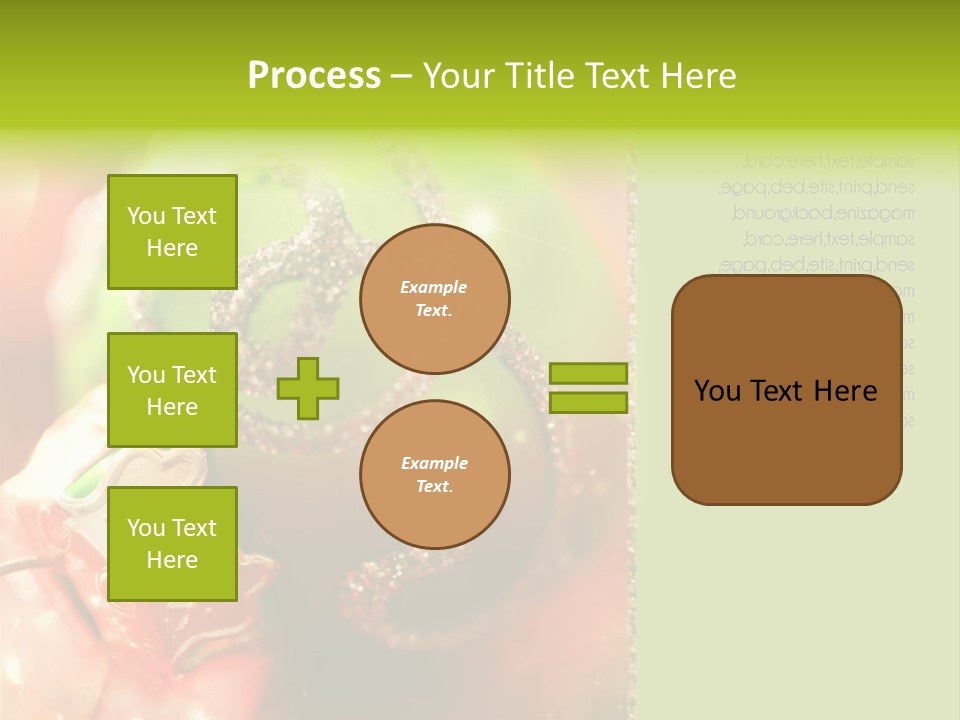 Tree Celebration Send PowerPoint Template