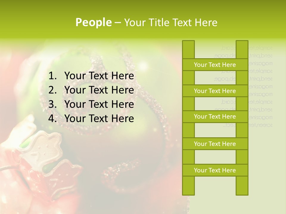Tree Celebration Send PowerPoint Template