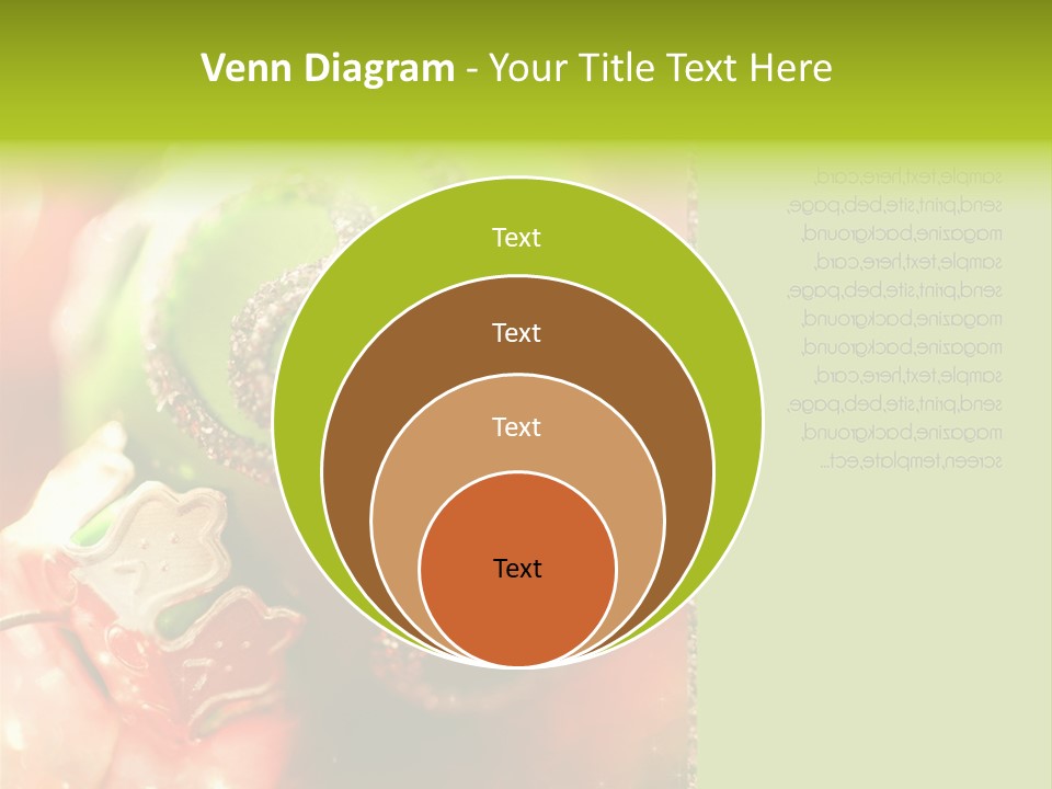 Tree Celebration Send PowerPoint Template