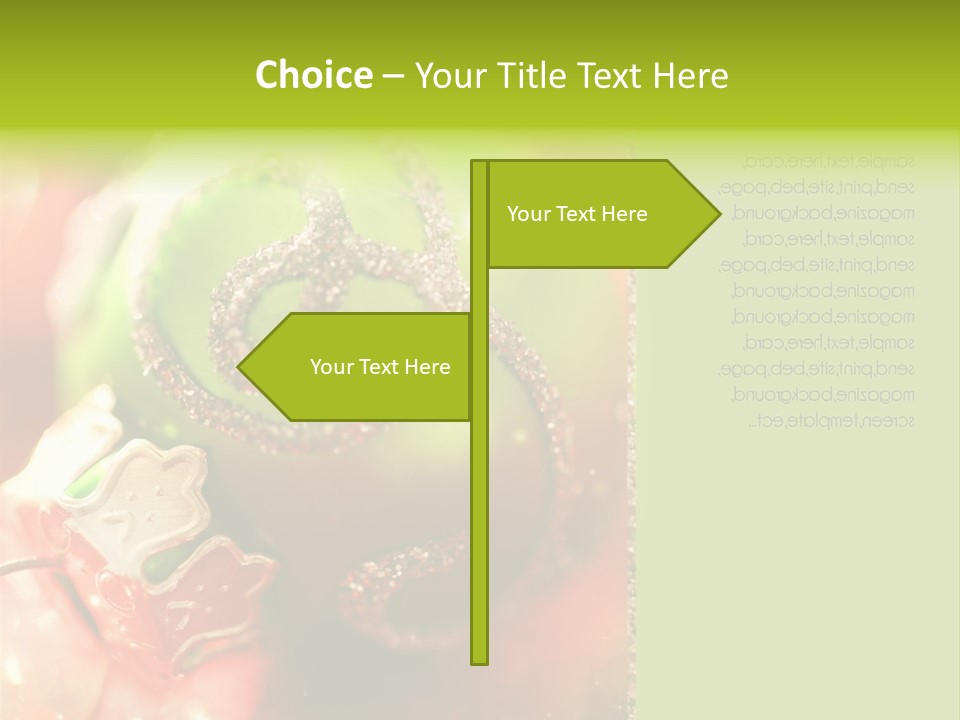 Tree Celebration Send PowerPoint Template