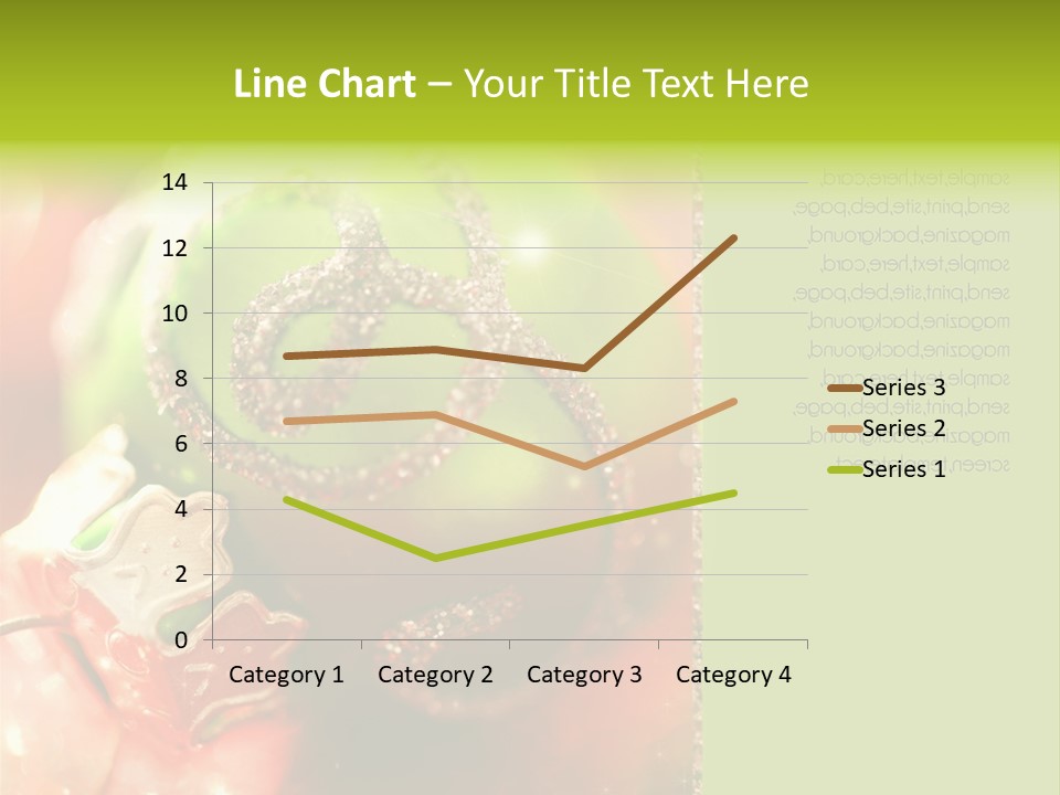 Tree Celebration Send PowerPoint Template