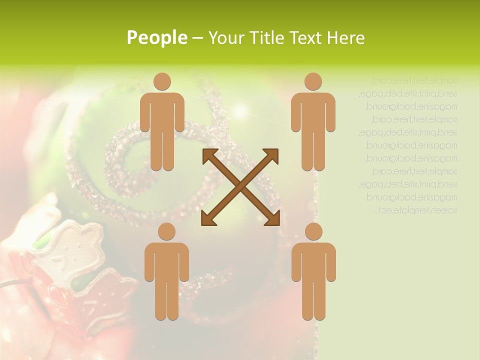 Tree Celebration Send PowerPoint Template