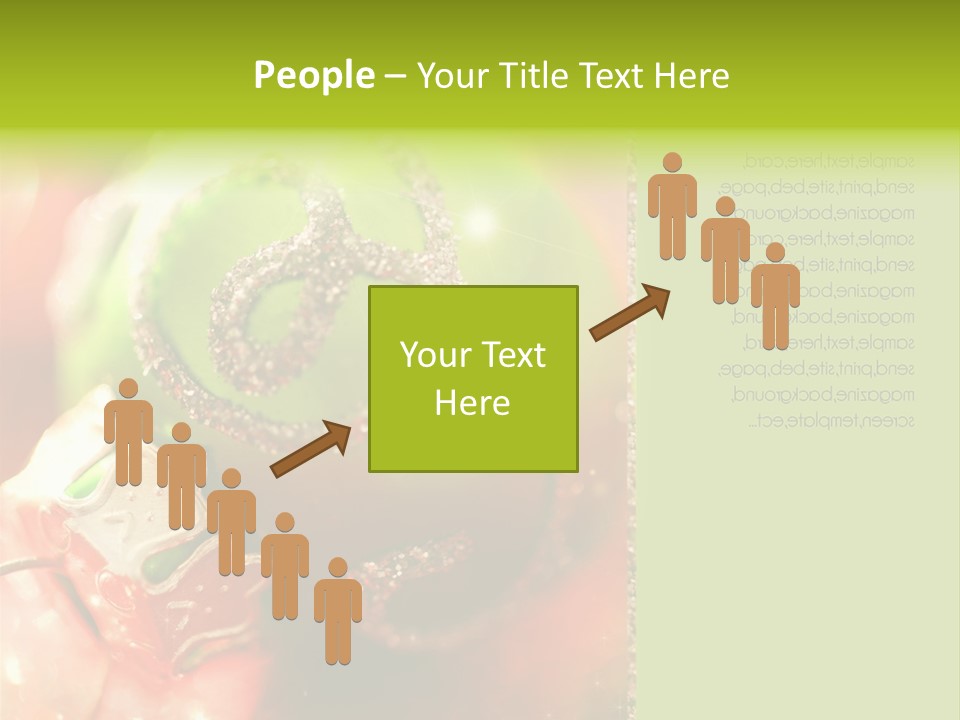 Tree Celebration Send PowerPoint Template
