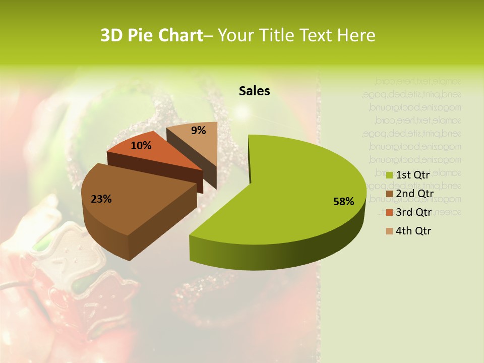 Tree Celebration Send PowerPoint Template