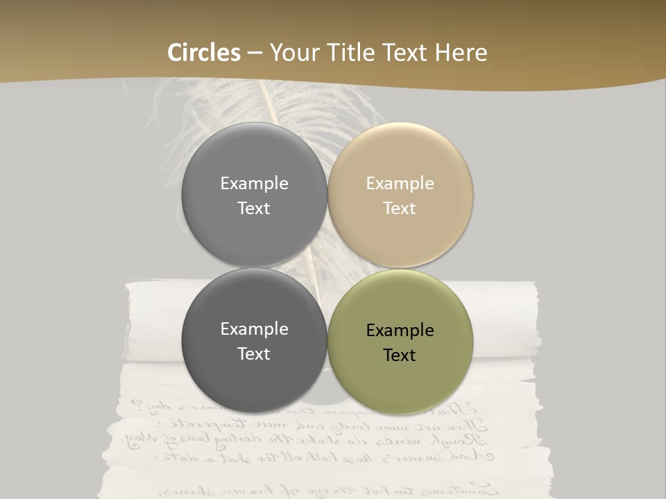 Closeup Focus Selective PowerPoint Template