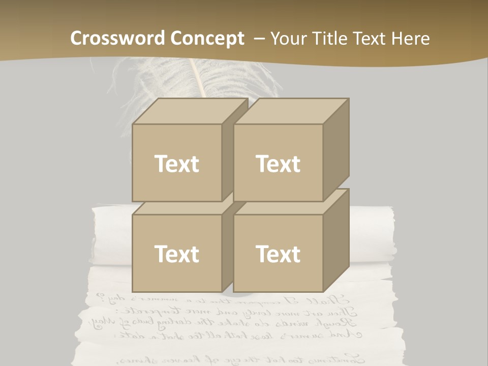 Closeup Focus Selective PowerPoint Template