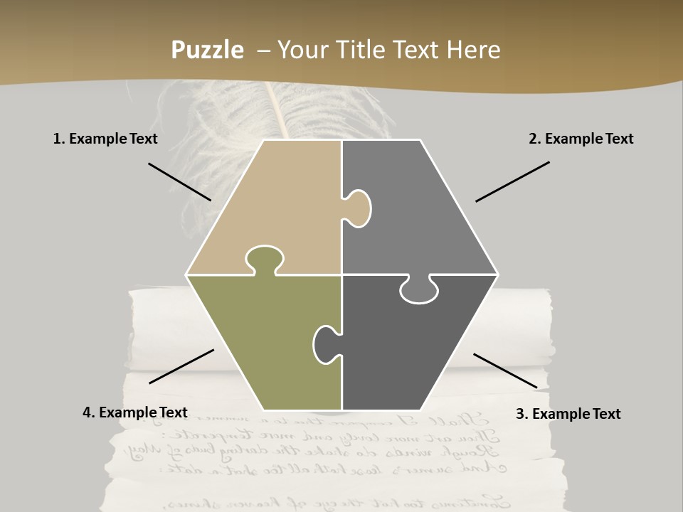 Closeup Focus Selective PowerPoint Template