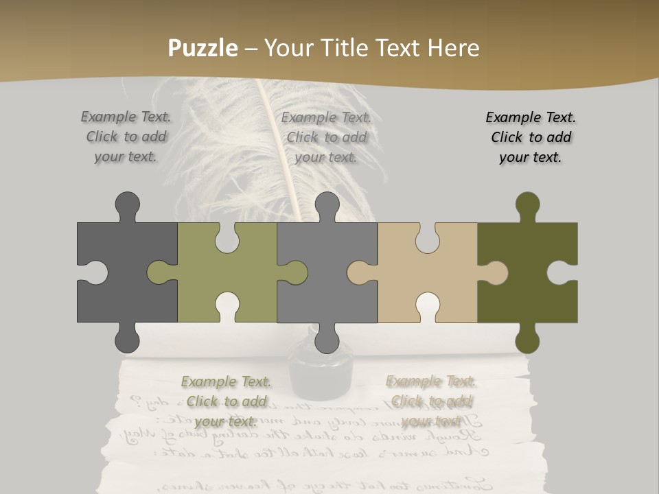 Closeup Focus Selective PowerPoint Template