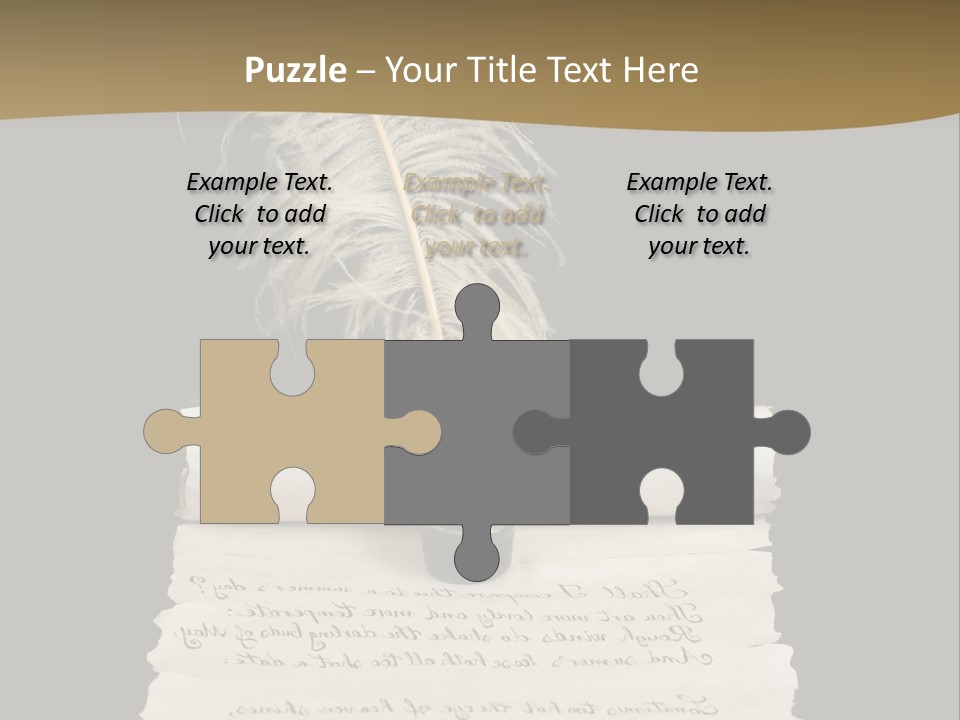 Closeup Focus Selective PowerPoint Template