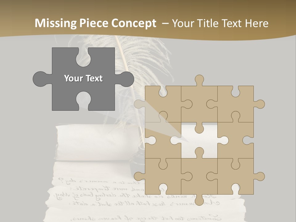 Closeup Focus Selective PowerPoint Template