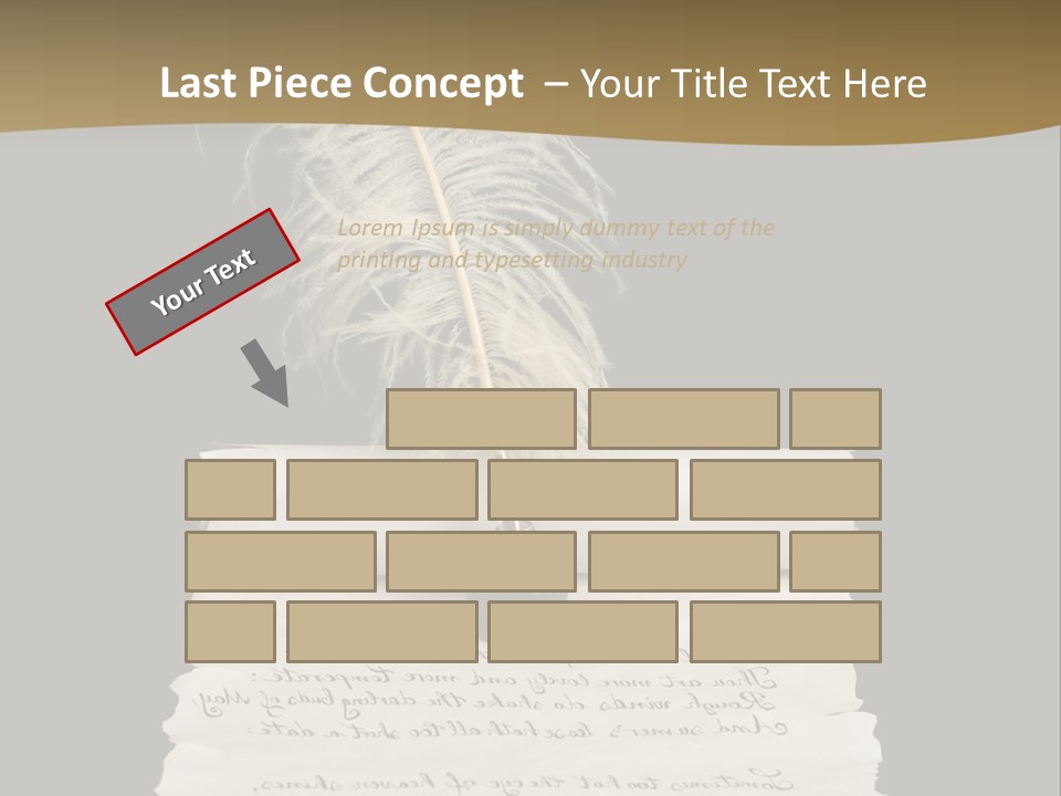 Closeup Focus Selective PowerPoint Template
