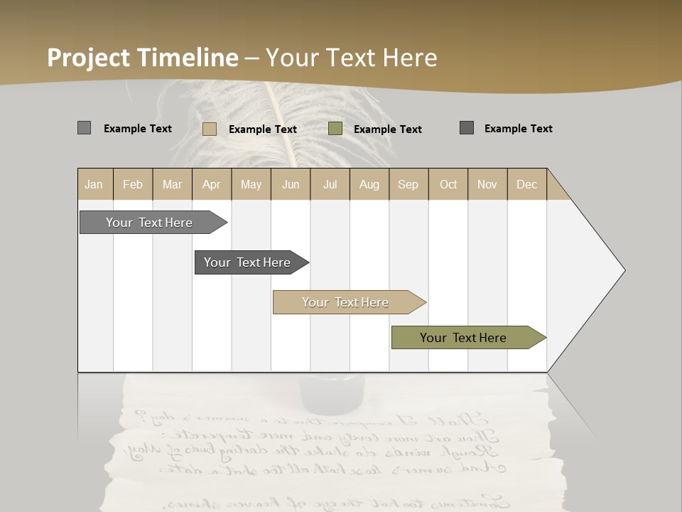 Closeup Focus Selective PowerPoint Template