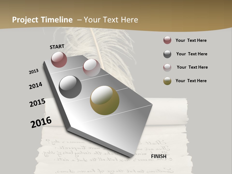 Closeup Focus Selective PowerPoint Template