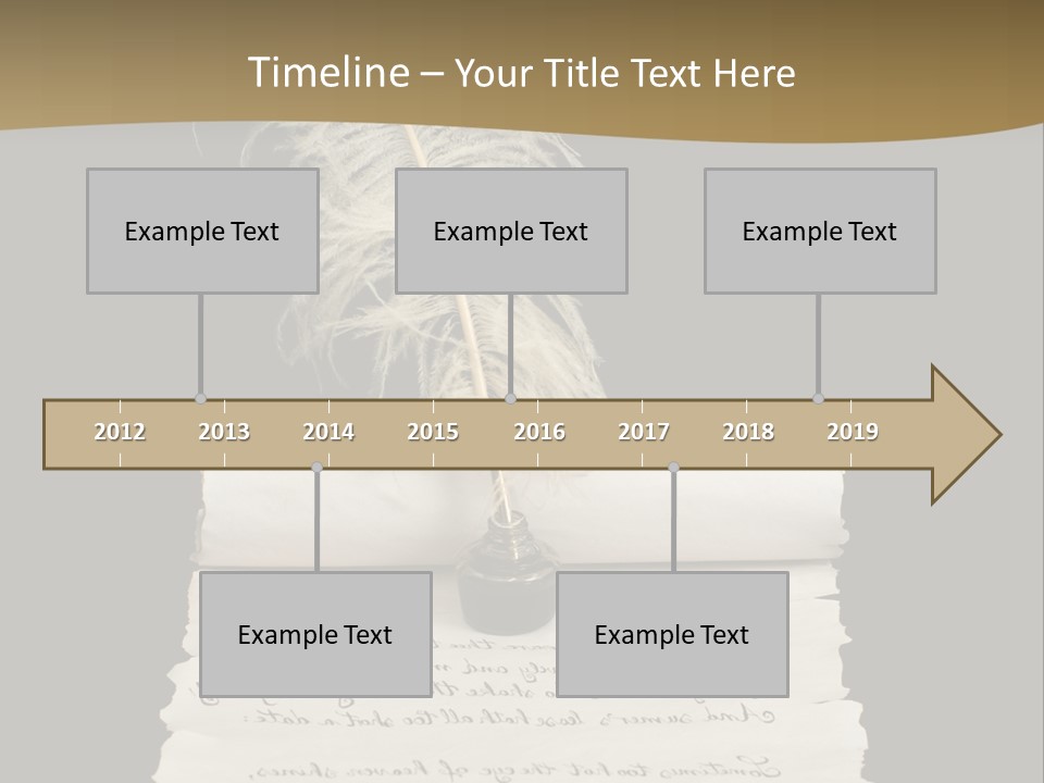 Closeup Focus Selective PowerPoint Template