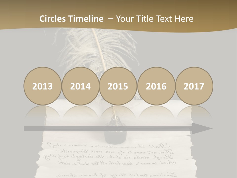 Closeup Focus Selective PowerPoint Template