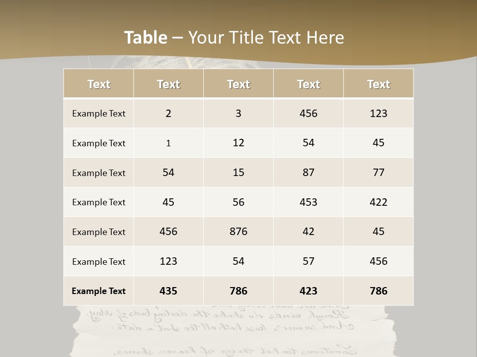Closeup Focus Selective PowerPoint Template