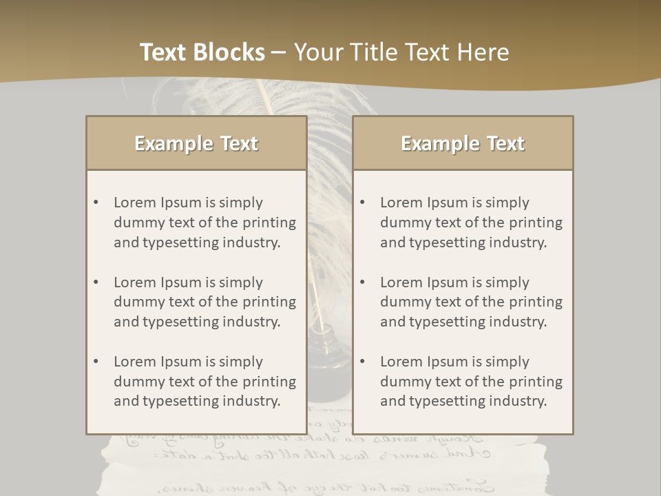Closeup Focus Selective PowerPoint Template