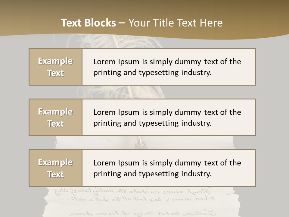 Closeup Focus Selective PowerPoint Template