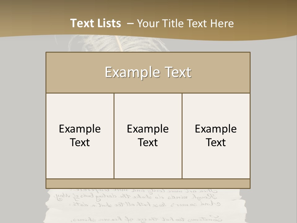 Closeup Focus Selective PowerPoint Template