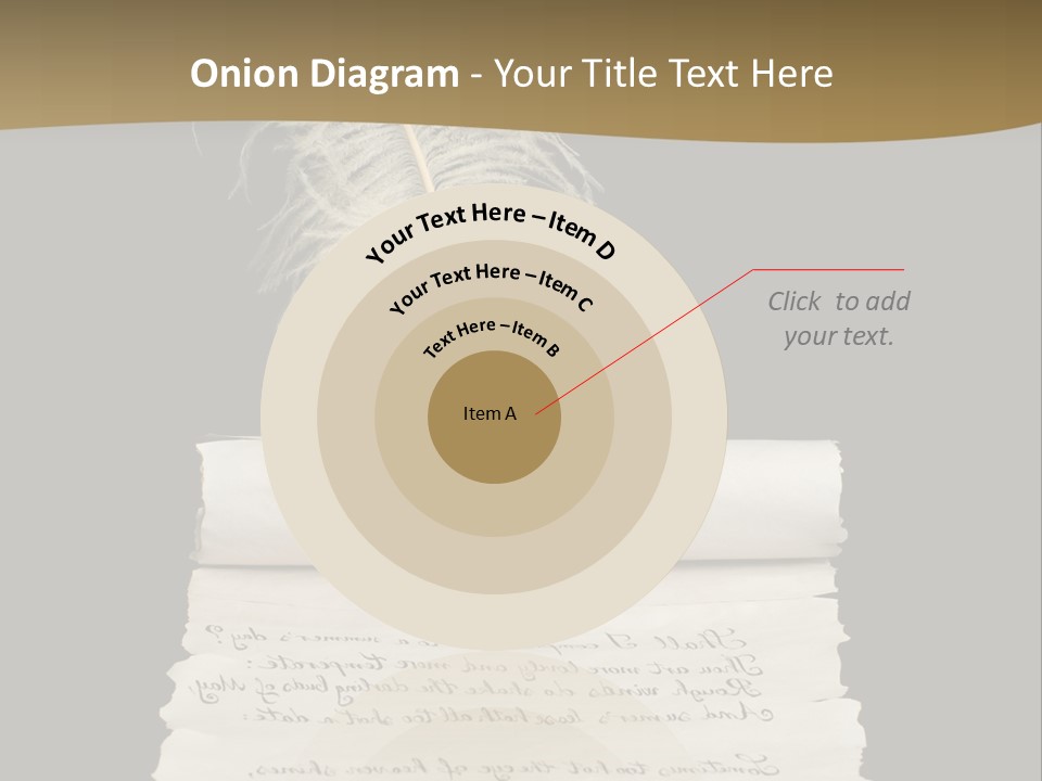 Closeup Focus Selective PowerPoint Template