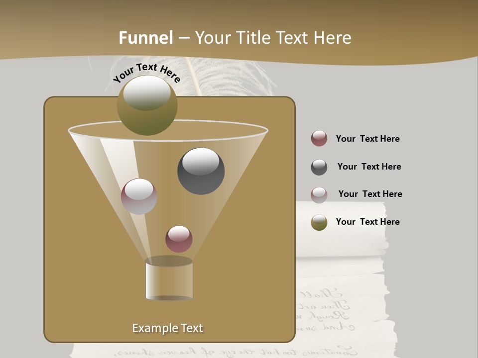 Closeup Focus Selective PowerPoint Template