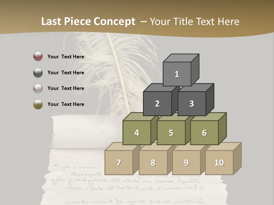 Closeup Focus Selective PowerPoint Template