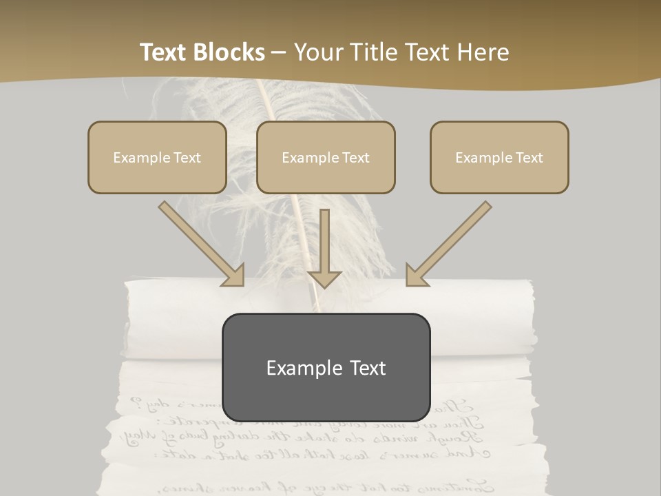 Closeup Focus Selective PowerPoint Template
