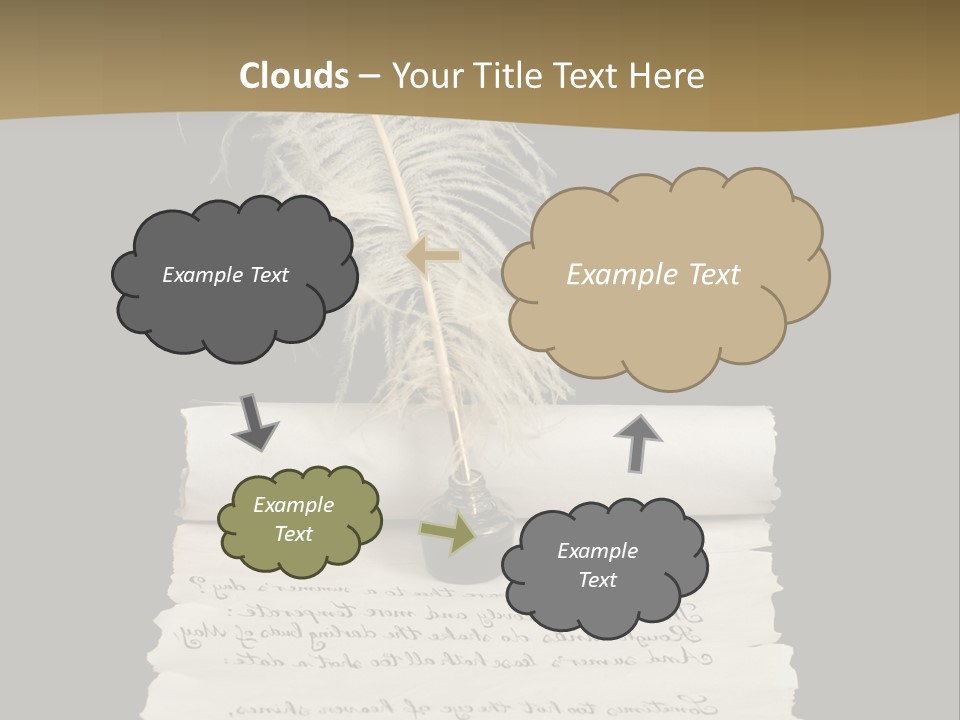 Closeup Focus Selective PowerPoint Template