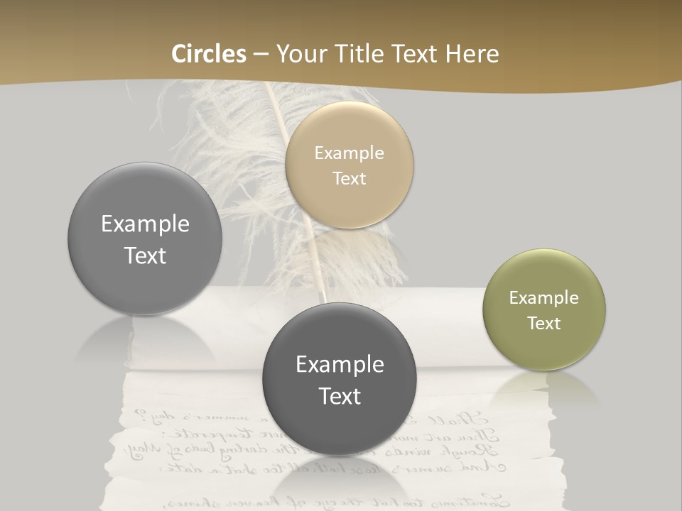 Closeup Focus Selective PowerPoint Template