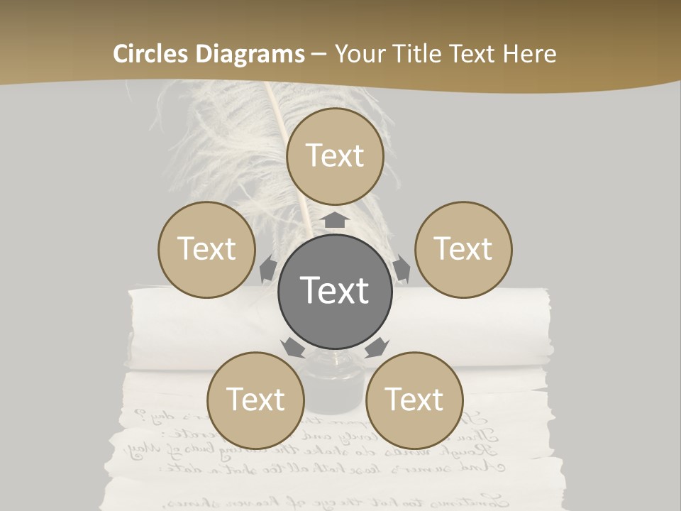 Closeup Focus Selective PowerPoint Template