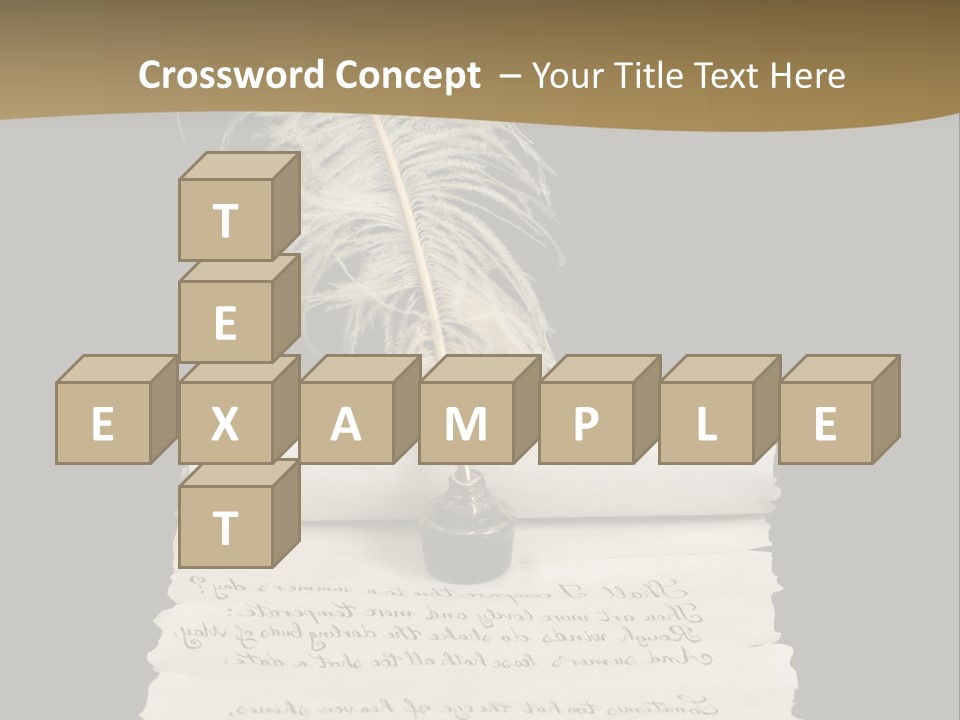 Closeup Focus Selective PowerPoint Template