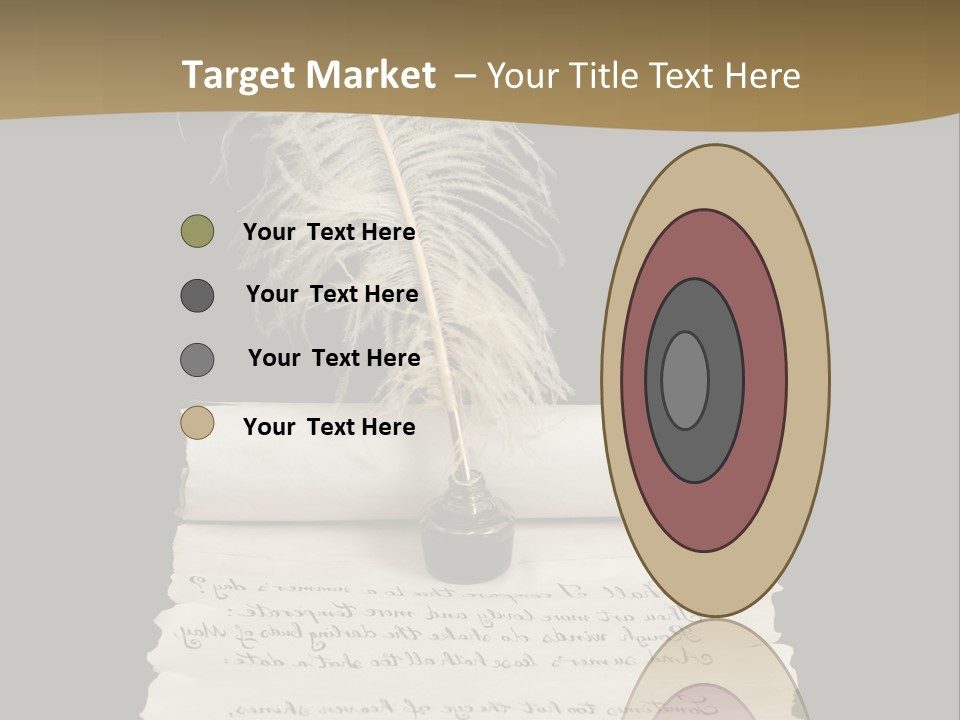 Closeup Focus Selective PowerPoint Template