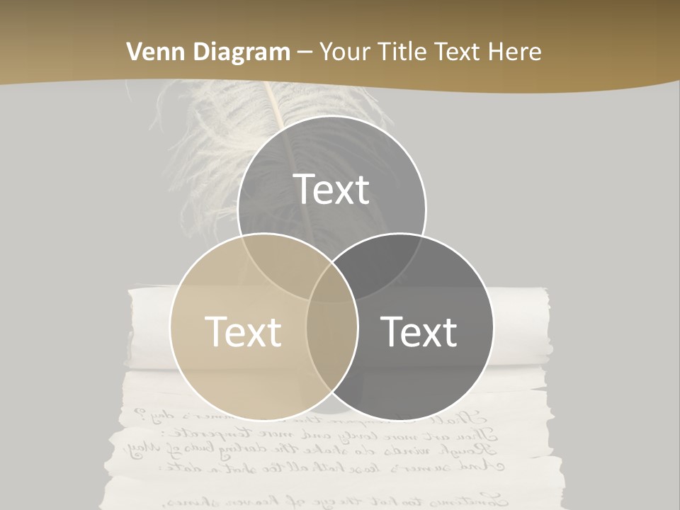 Closeup Focus Selective PowerPoint Template