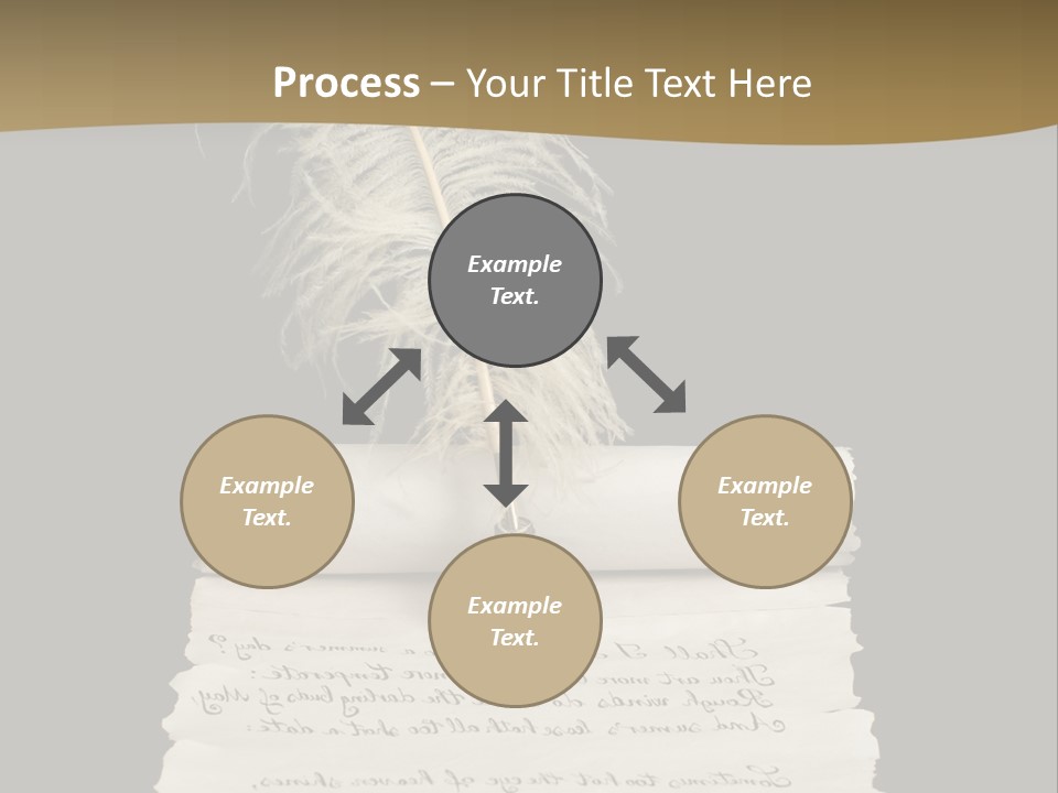 Closeup Focus Selective PowerPoint Template