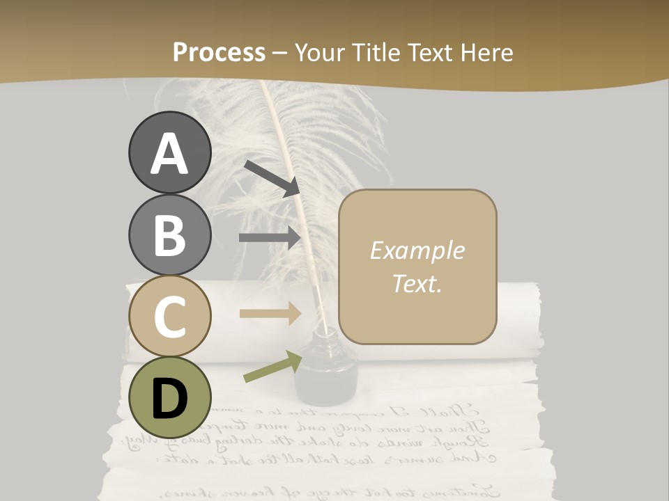 Closeup Focus Selective PowerPoint Template