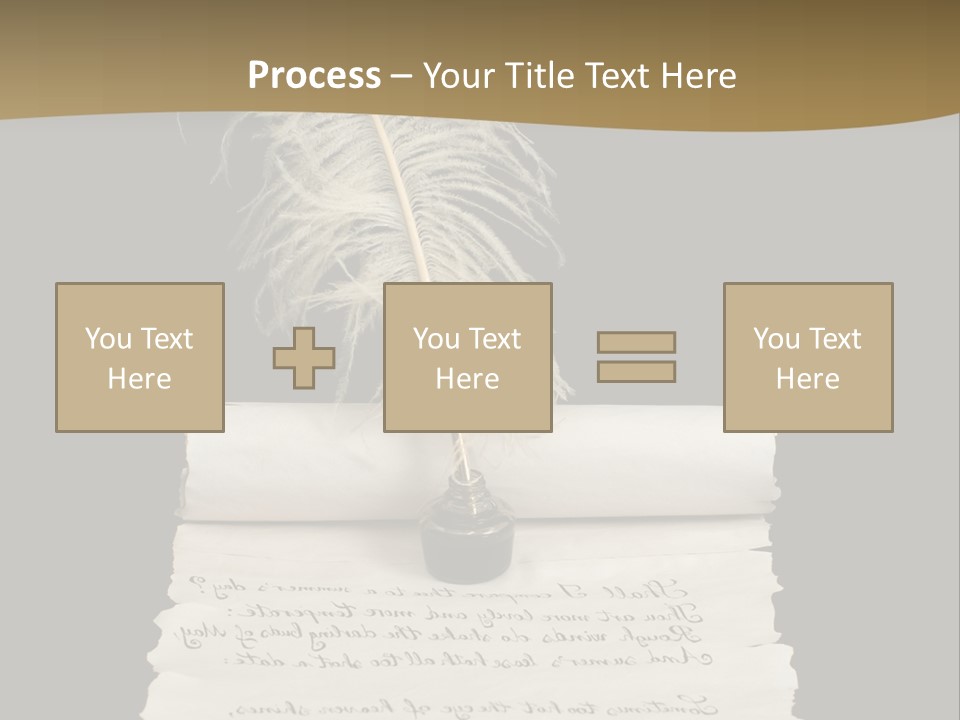 Closeup Focus Selective PowerPoint Template