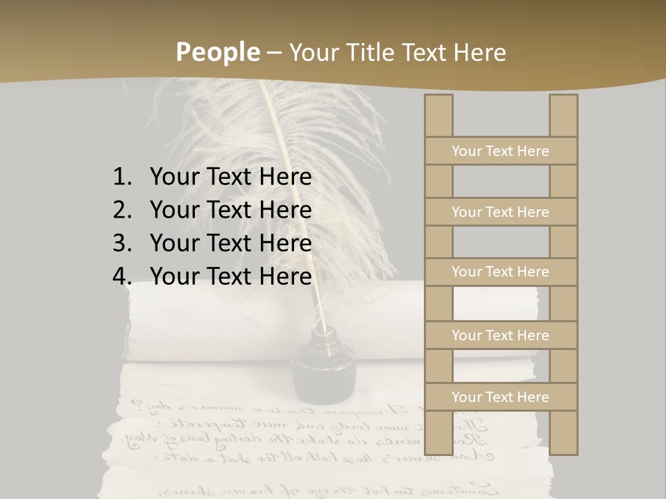 Closeup Focus Selective PowerPoint Template