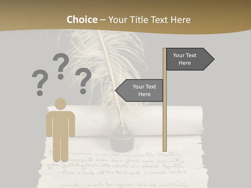 Closeup Focus Selective PowerPoint Template
