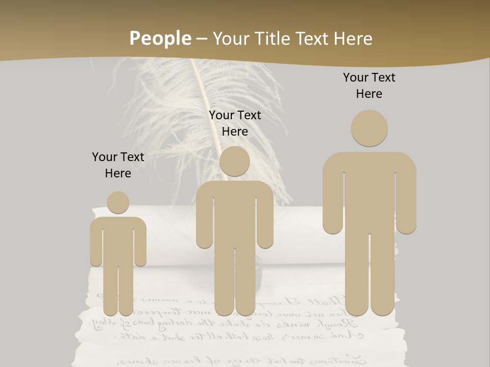 Closeup Focus Selective PowerPoint Template